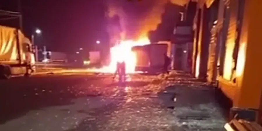 Атака РФ на Волині: пошкоджено АЗС біля Ягодина, дрон влучив у локомотив потяга Київ — Варшава