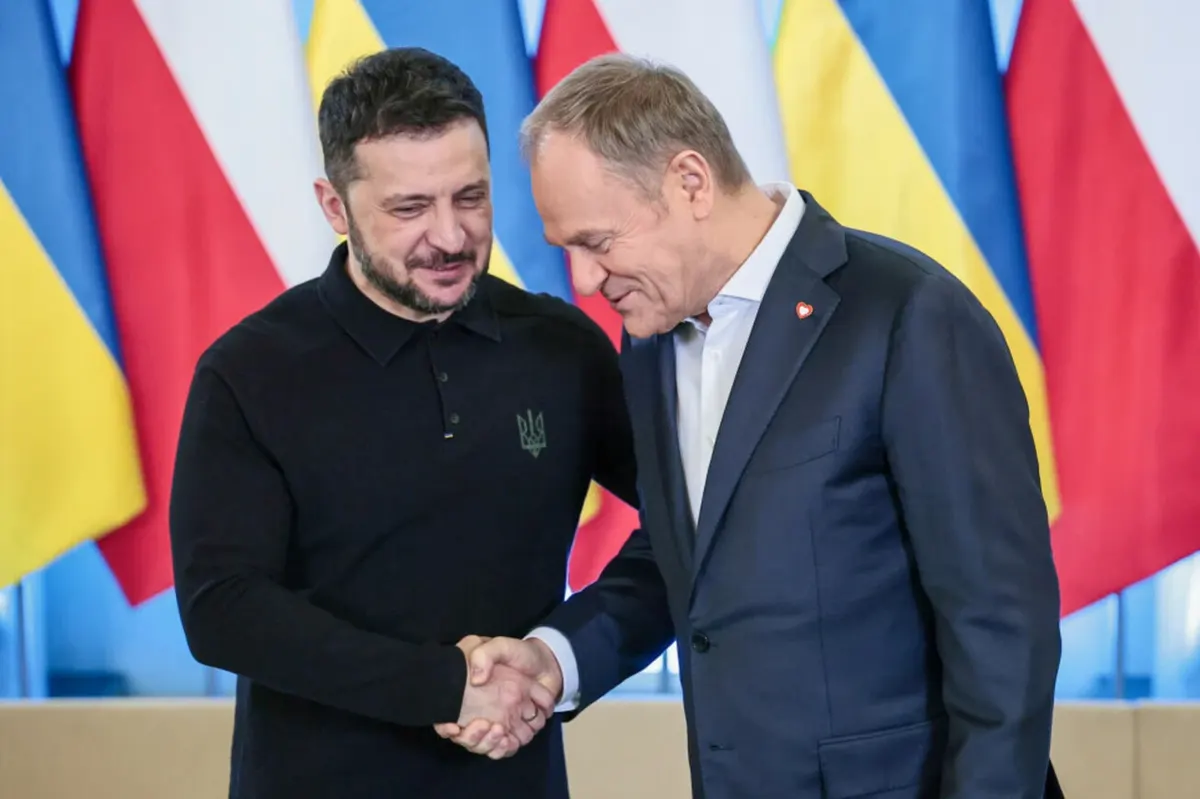 Зеленський 29 липня відвідає Люблін для переговорів із Туском