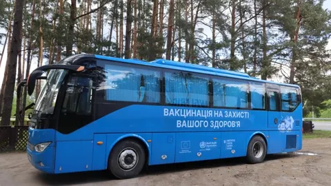 Вакцинальний автобус на Волині: графік виїздів на вересень