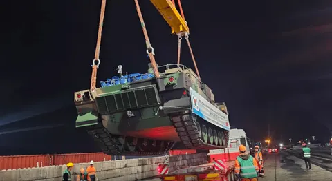 Польща посилює дивізію біля кордону з РФ новими танками K2