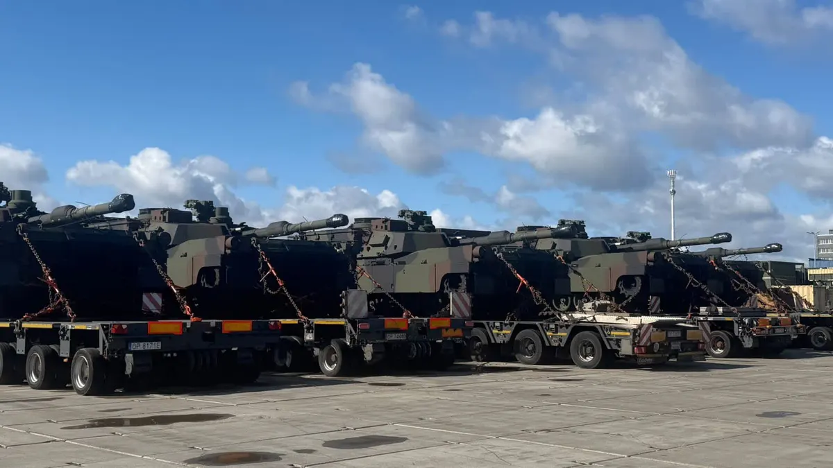 Польща отримала нову партію Abrams: 35 танків для 18-ї дивізії