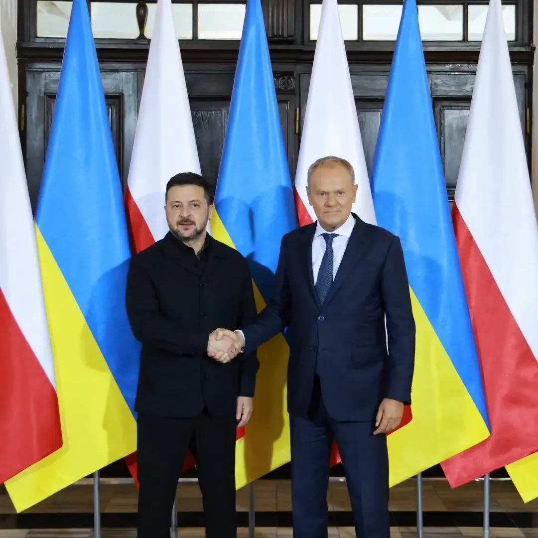 Зеленський і Туск у Любліні обговорили оборону та інвестиції