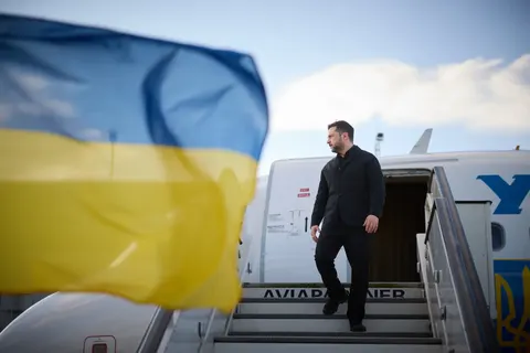 Зеленський прибув до Любліна на переговори з Туском