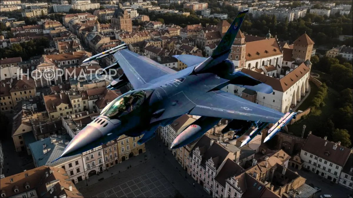 Польща підняла авіацію через російську ракету, що впала біля Любліна