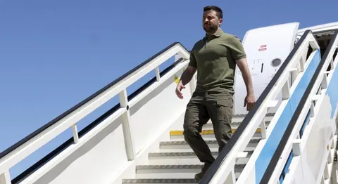 Зеленський прибув до Любліна на першу зустріч із Туском після загострення