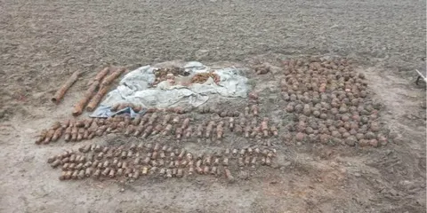 У Польщі в полі знайшли понад 700 боєприпасів часів Другої світової