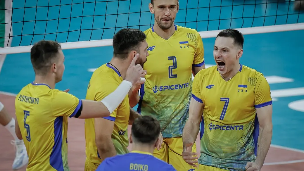 Збірна України з волейболу зіграє з Польщею за перше місце в групі Євро-2026