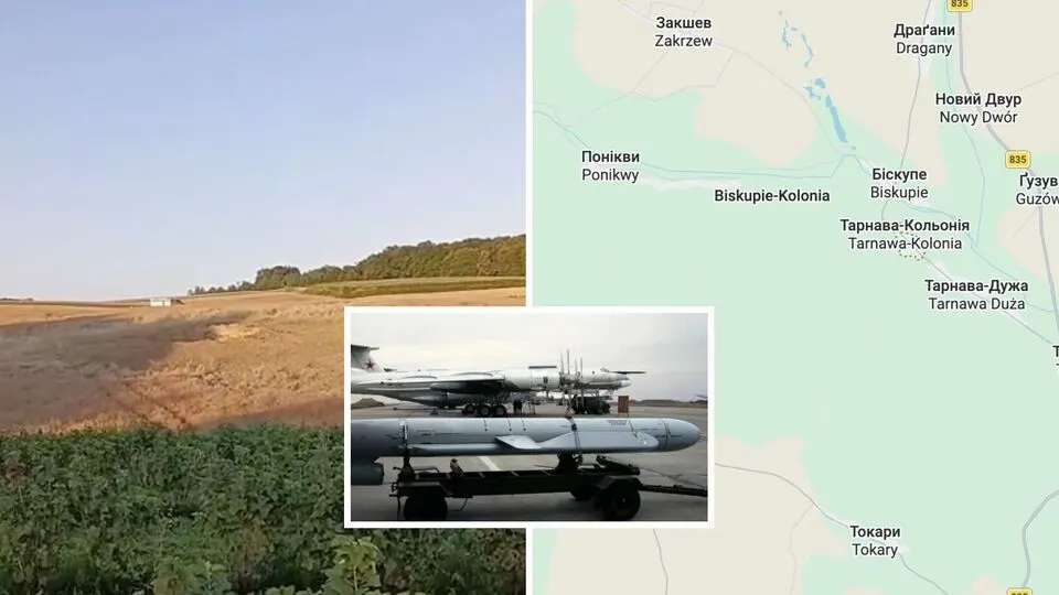 Польща піднімала авіацію через ракету РФ біля Любліна