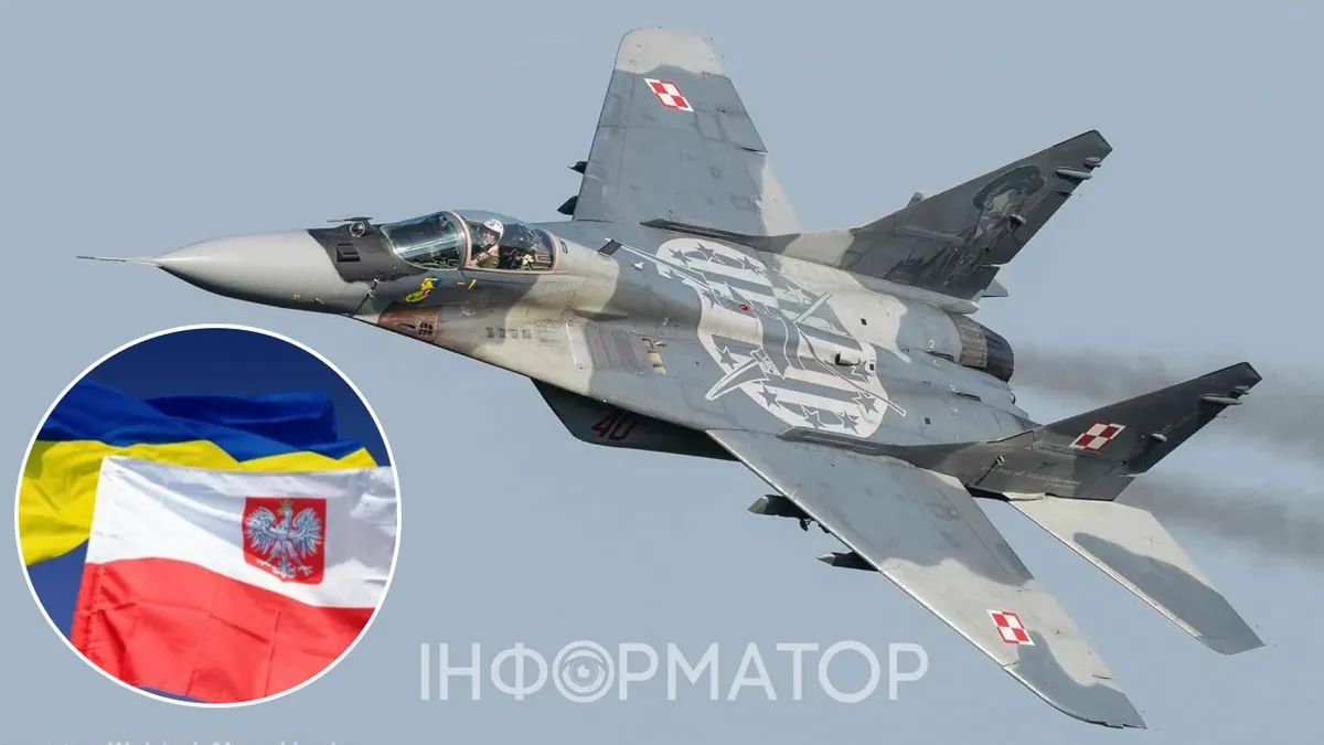 Польща отримала від України пропозицію обміну МіГ-29 на дрони
