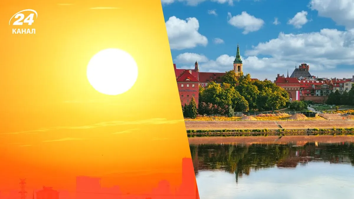 Спека до 40°: Польща під впливом аномальної хвилі тепла