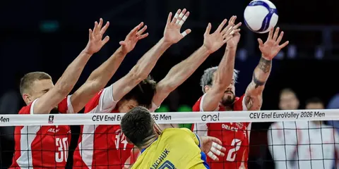 Україна програла Польщі на Євро-2026 з волейболу, але зберегла шанс на друге міс