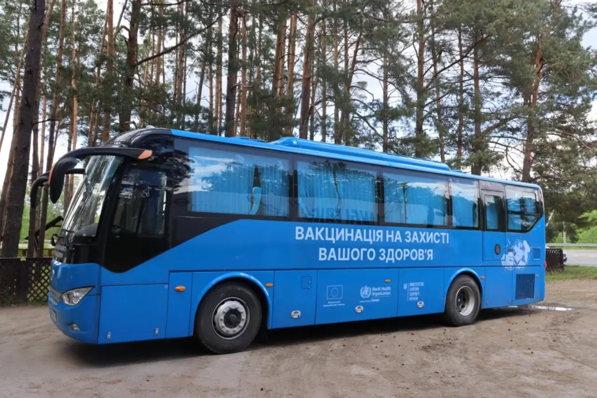 Вакцинальний автобус у серпні працюватиме у громадах Волині: графік