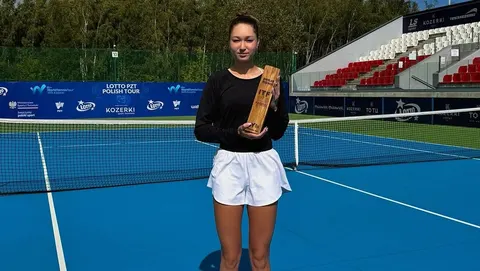 Українська тенісистка виграла два титули на турнірі в Польщі