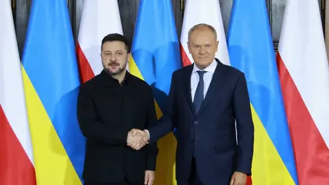 Туск і Зеленський у Любліні: оборона, безпека українців та історичні питання