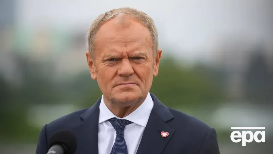 Туск назвав пожежу на заводі БПЛА для України диверсією