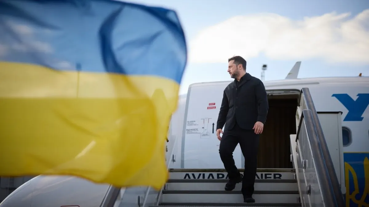 Зеленський прибув до Польщі на зустріч із Туском